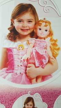 Кукла принцесса Аврора с платьем на возраст 2-4года Дисней. Aurola Dol
