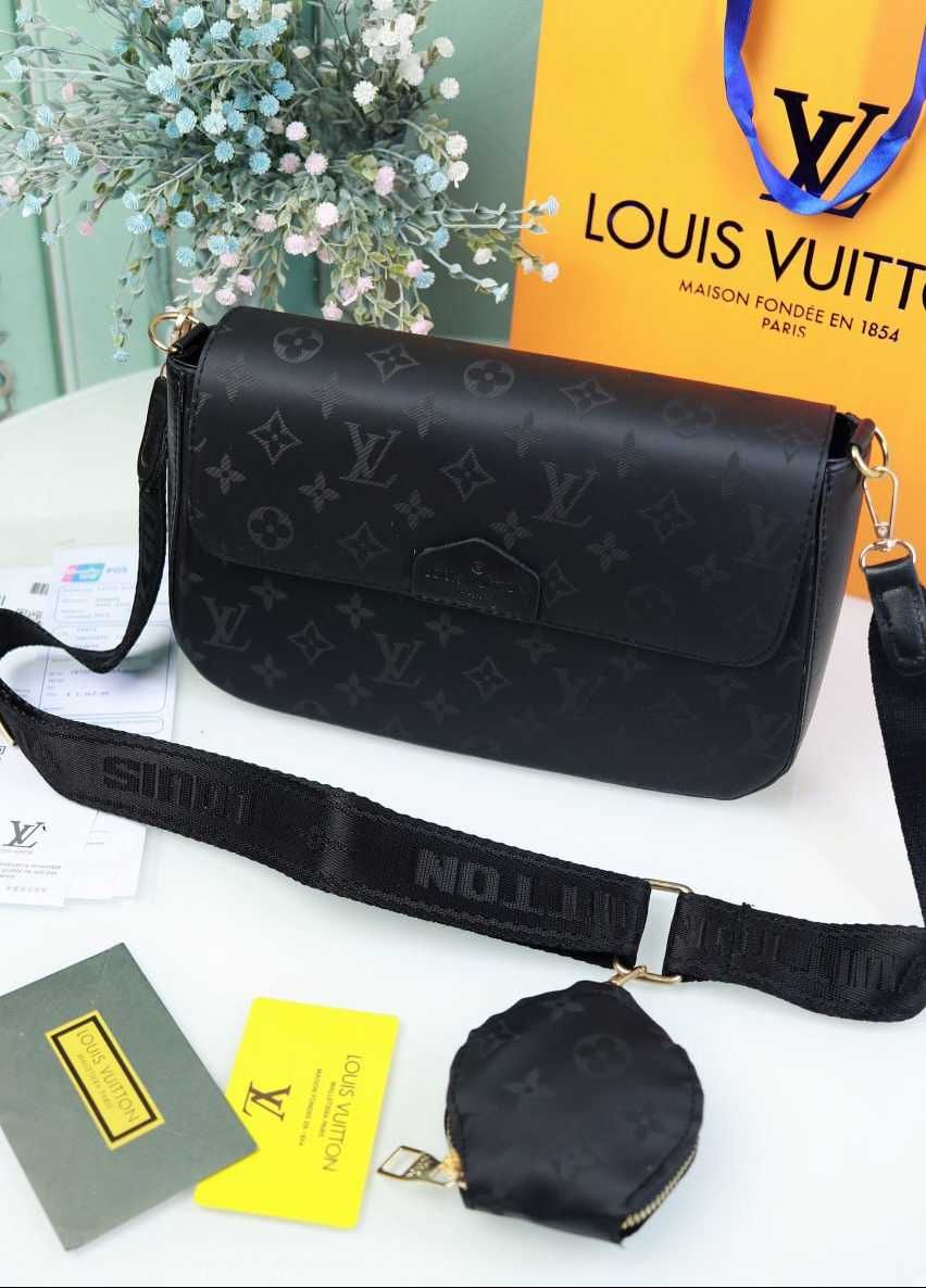 НОВИНКА - Сумка кросс боді Louis Vuitton 2 в 1  в 4 кольорах