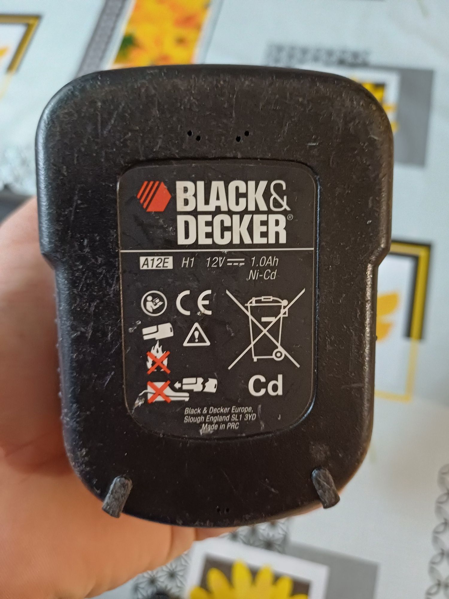 Wkrętarka akumlatorowa Black&Decker 12V