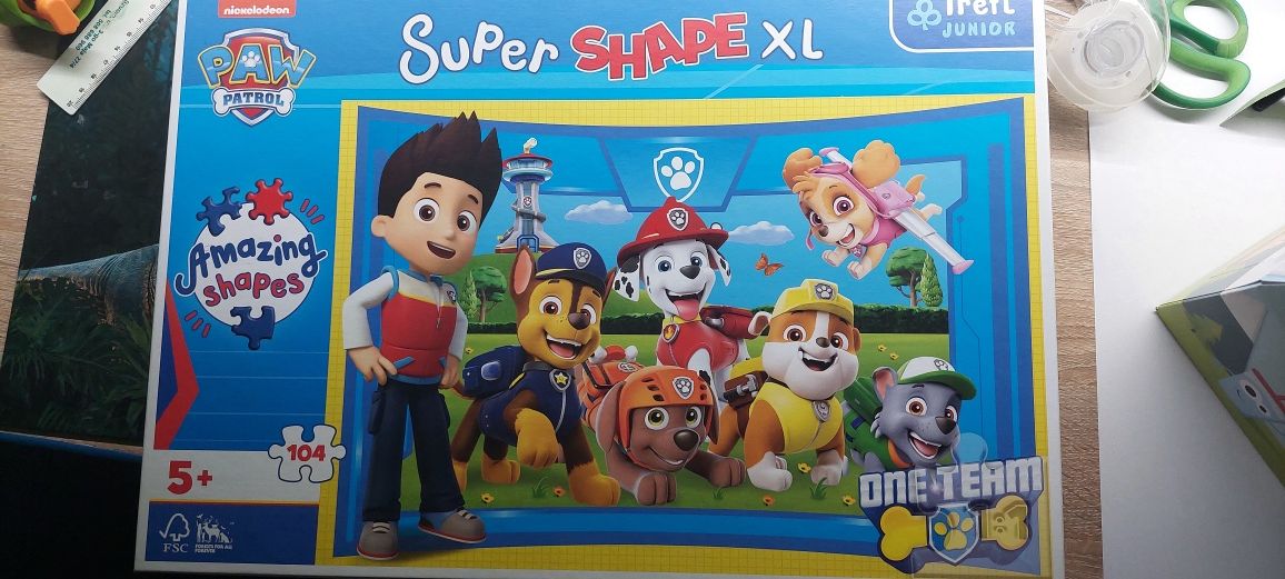 Puzzle psi patrol XL