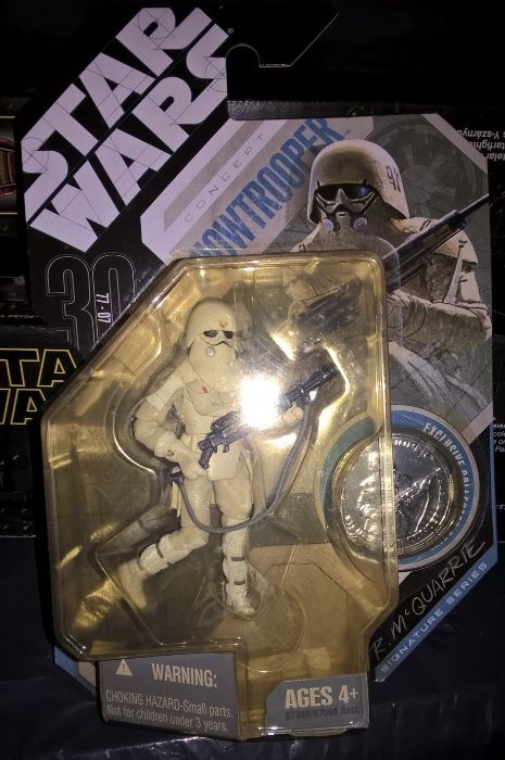 Star Wars Snowtrooper 30th Anniversary Ralph McQuarrie Hasbro Novo