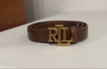 Pasek Ralph Lauren nowy brazowy damski