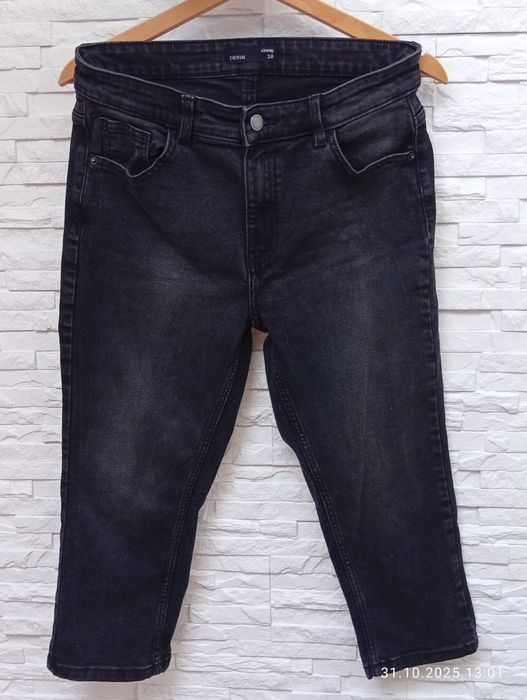 Spodnie jeansy Capri Sinsay r.38