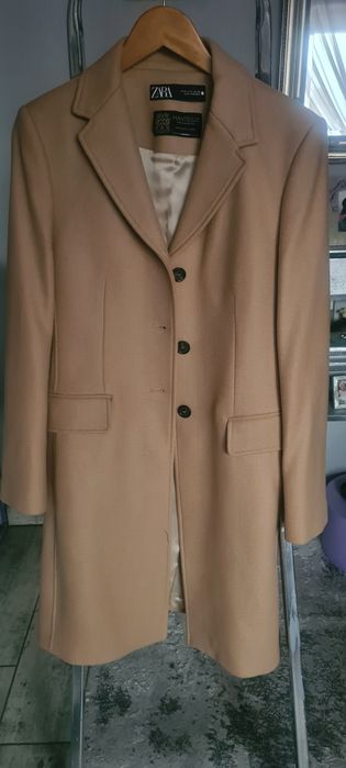 Plasz klasyczny Zara z limitowanejkolekcji premium welna