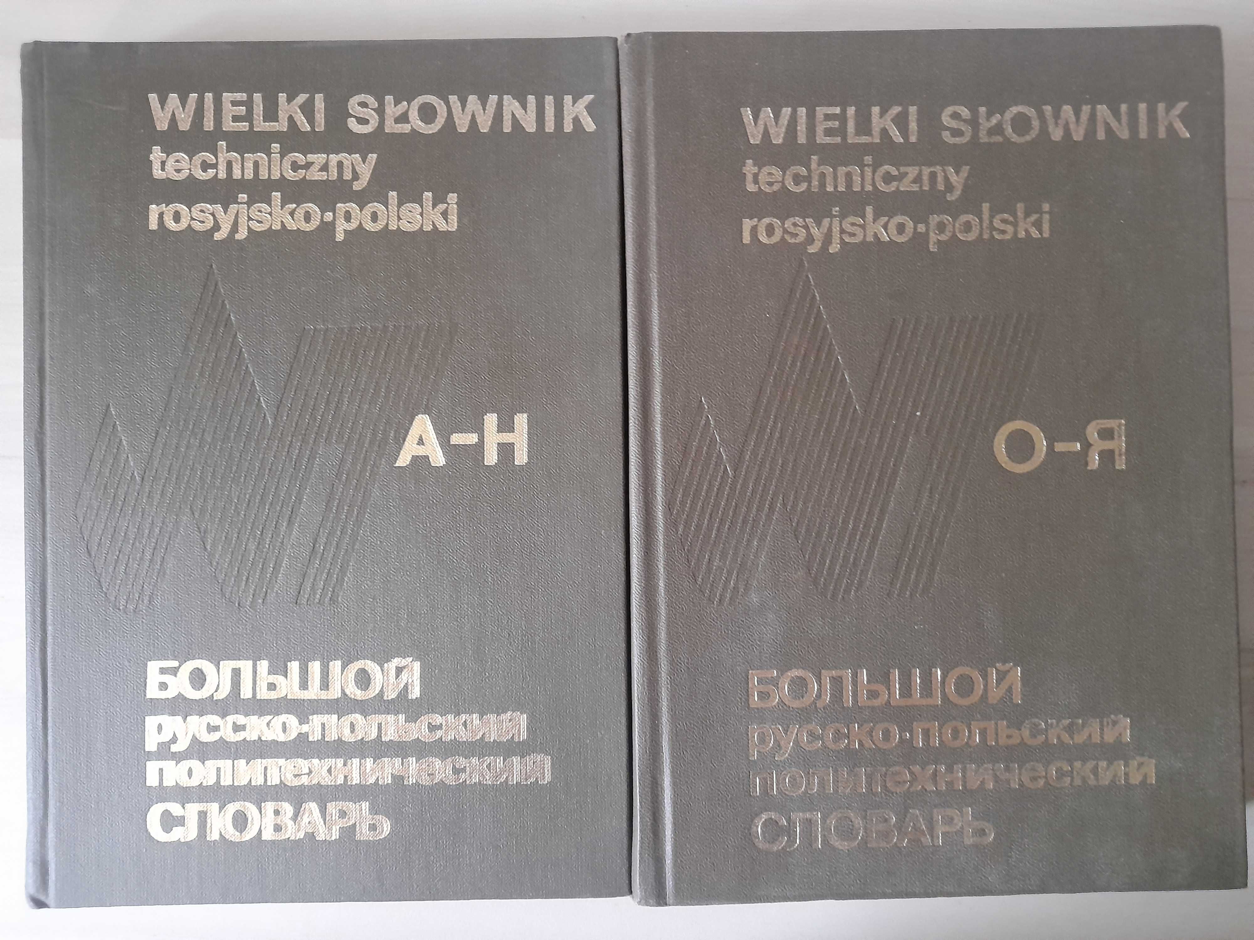 Wielki słownik polsko - rosyjski + Wielki słownik techniczny...