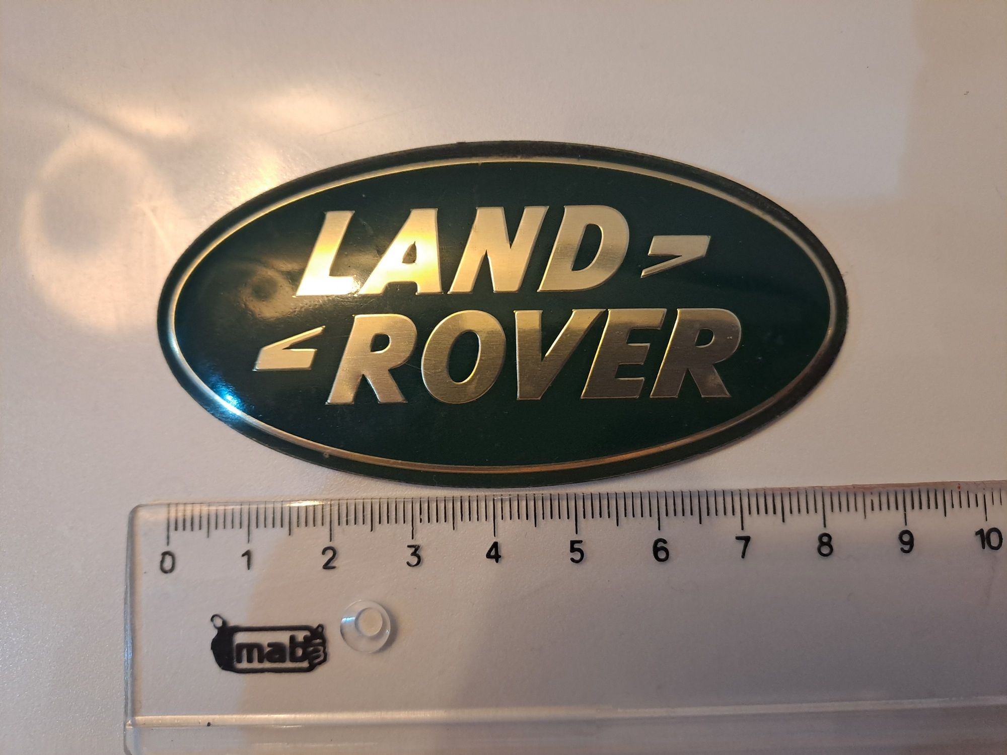 Land Rover - emblema verde