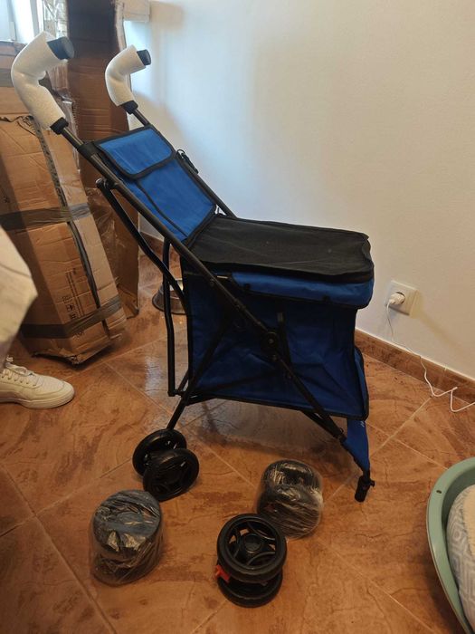 carrinho para transportar animais/compras