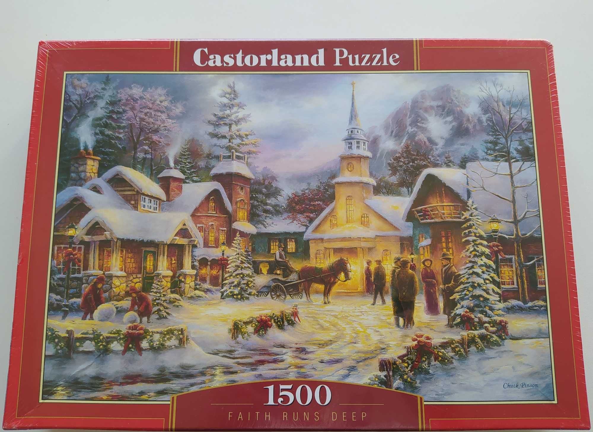 Puzzle 1500 - Faith Runs Deep; Castorland