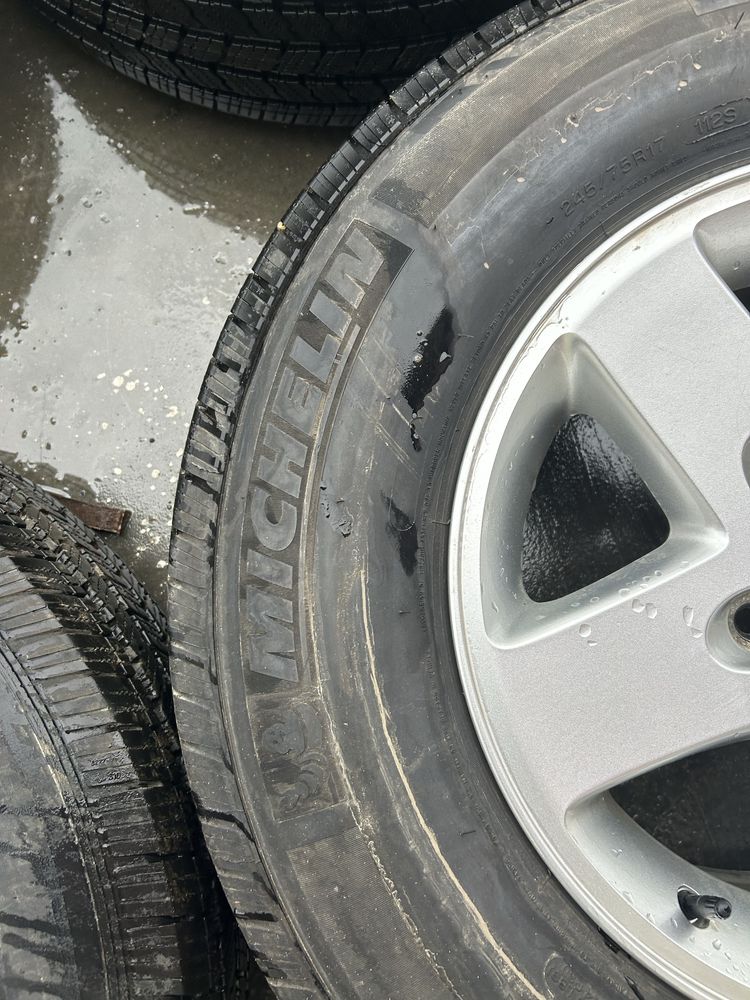 Koła zimowe JEEP WRANGLER JK 17 cali Michelin LTX M+S