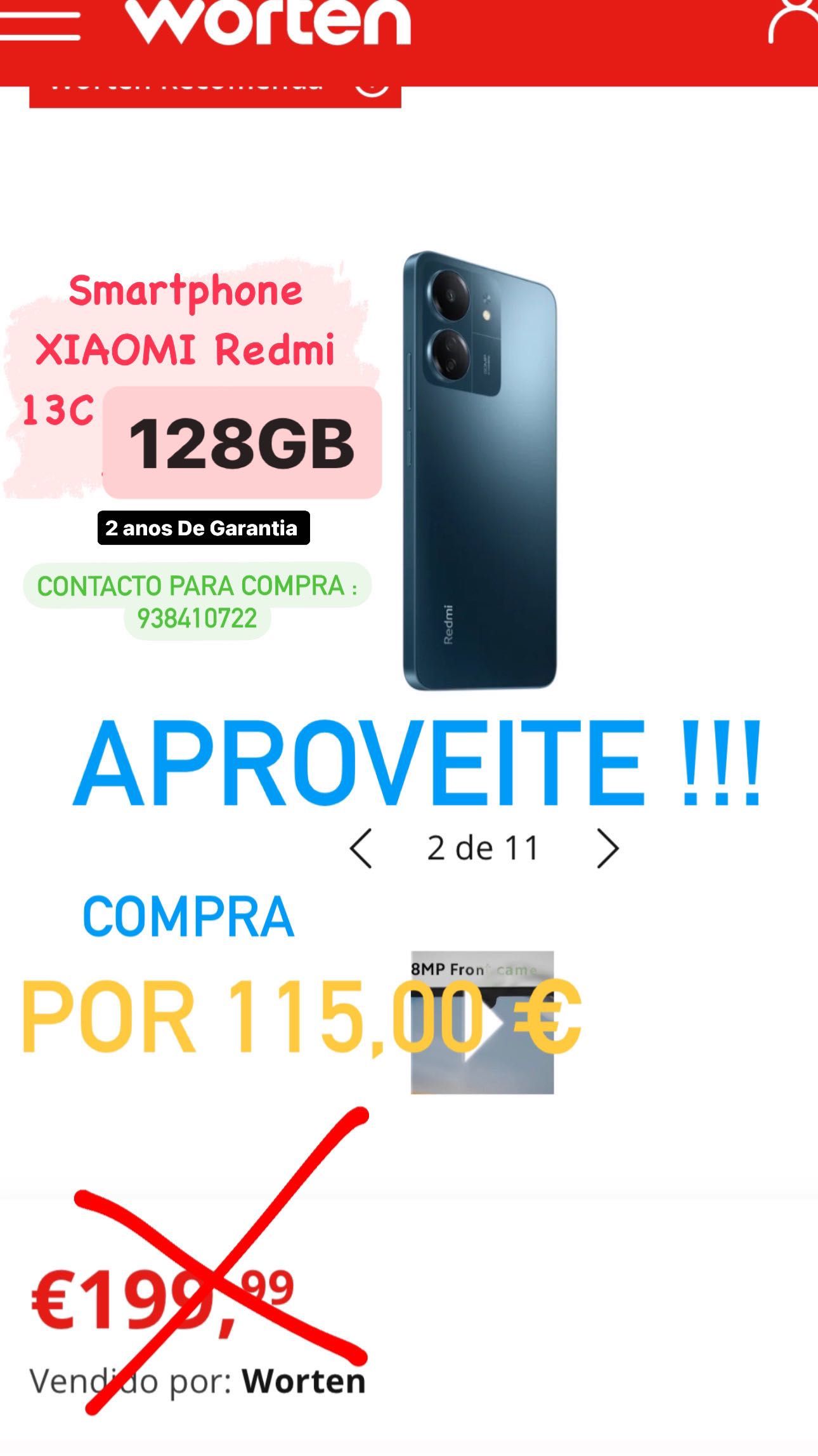 Xiaomi Redmi 13C 128GB