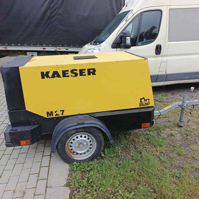 Zestaw do piaskowania kaeser M27 mobilny