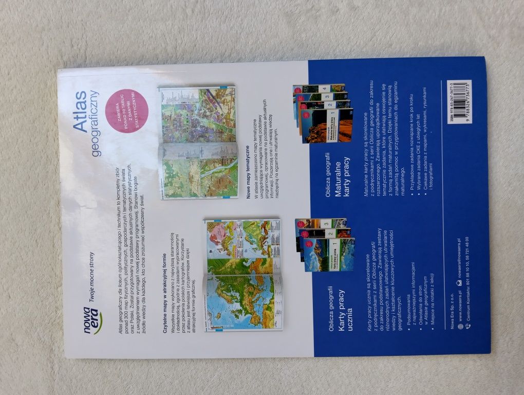 Atlas geograficzny, nowa era