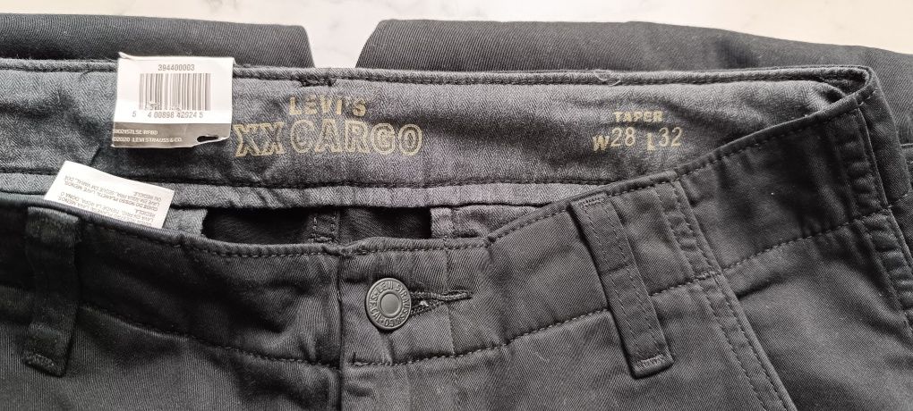 Męskie Chinosy O luźnym kroju Levi's XX Cargo Taper W28 L32