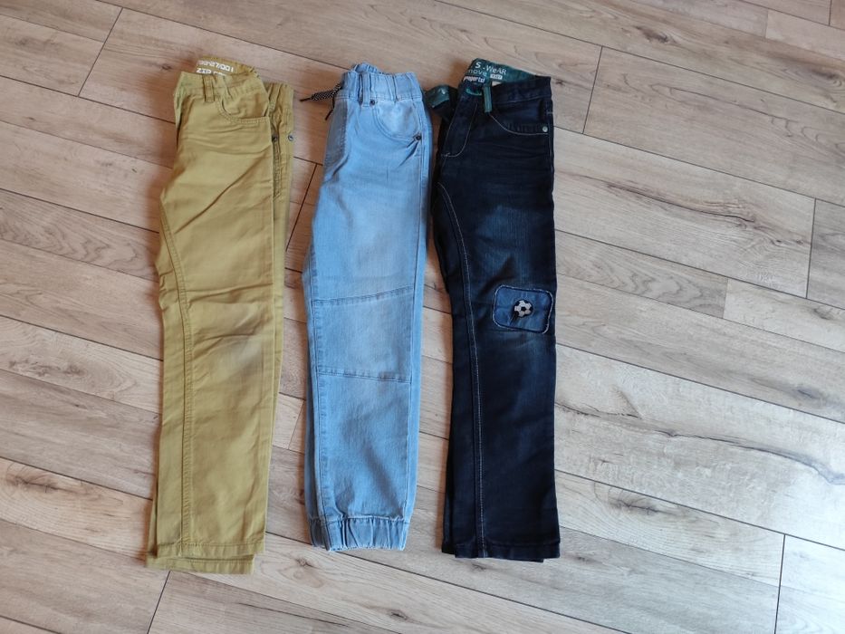 Spodnie jeansowe chłopięce
