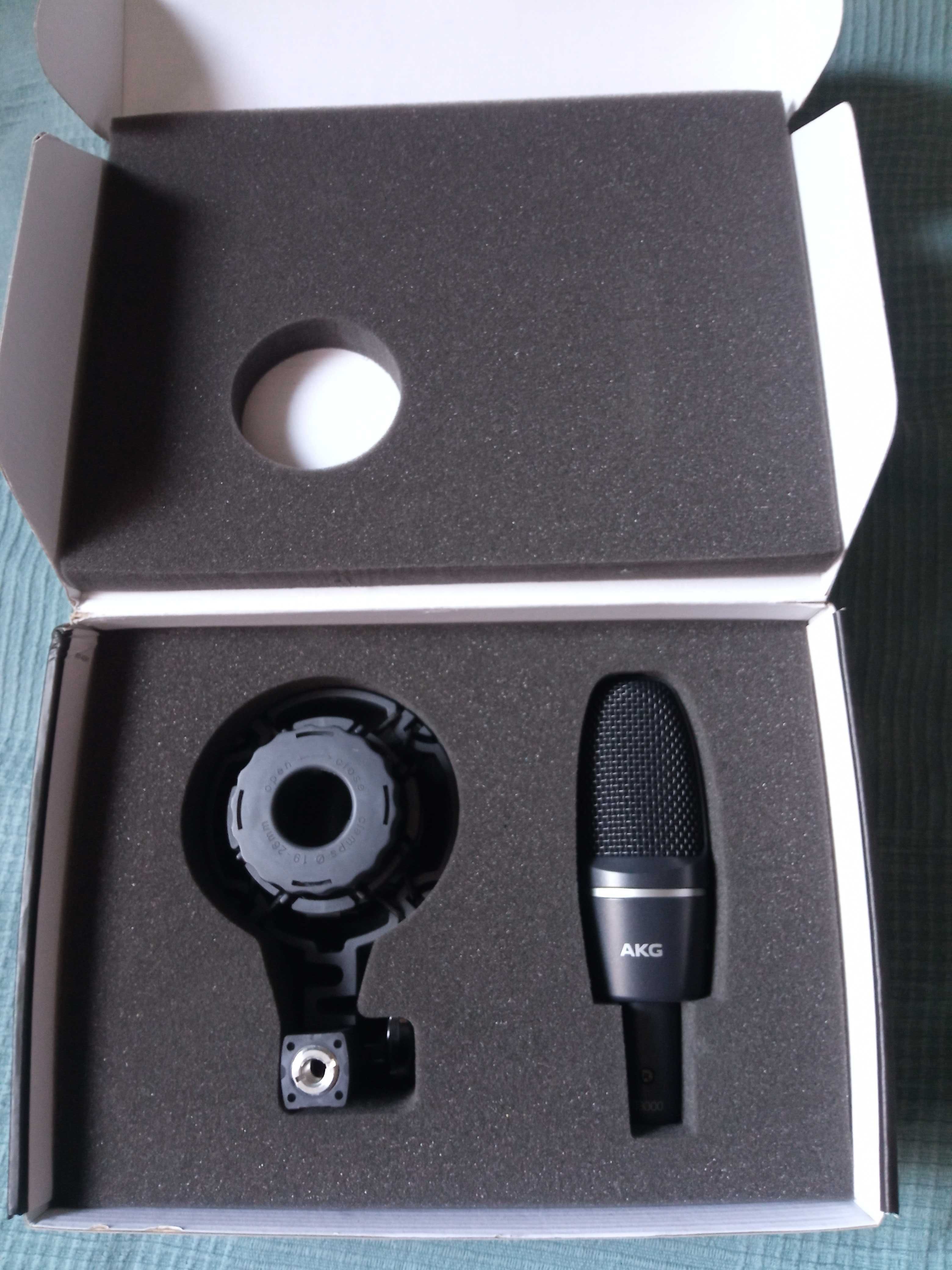 AKG C3000 Mikrofon Pojemnościowy Nowy Ostatnia Wersja C414 C214 Okazja