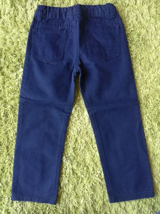 2 x spodnie jeansy H&M i Denim&Co roz. 110 - JAK NOWE!