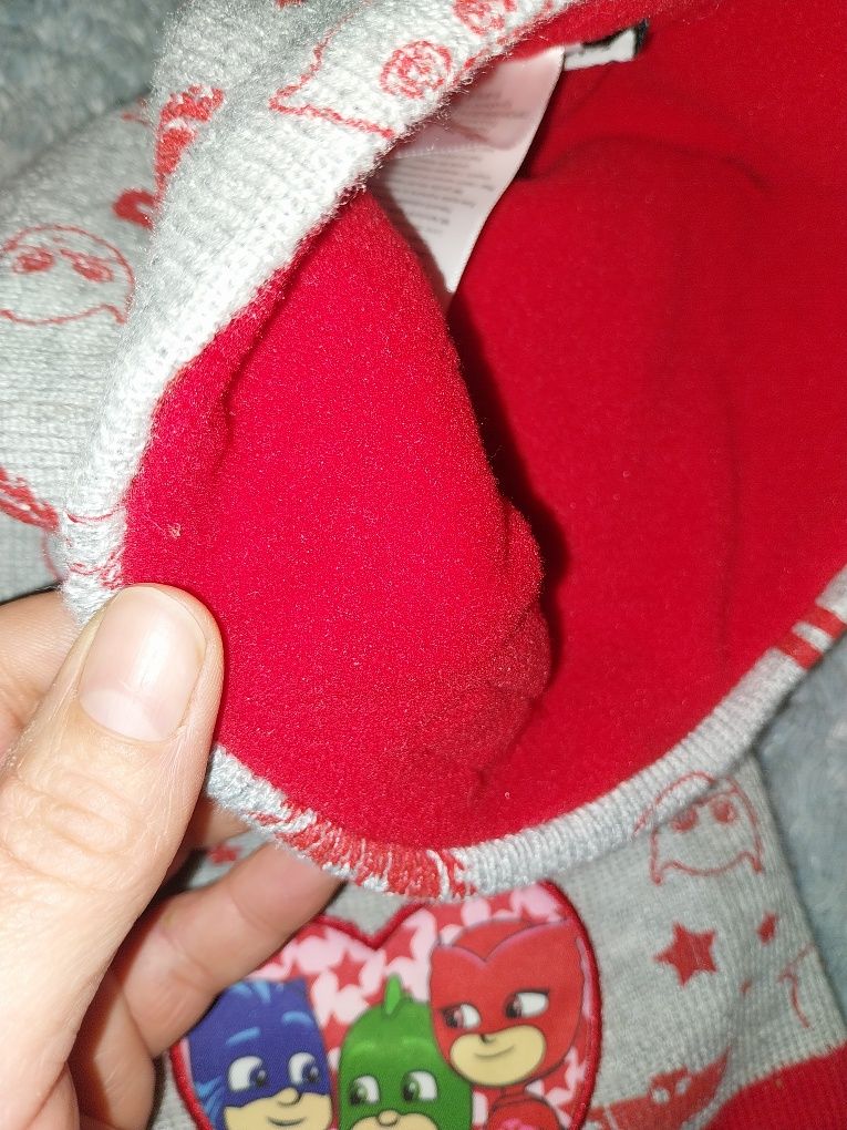 Czapka z kominem nowy chlopiec
