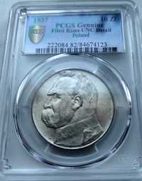 10 zł Piłsudski 1937 PCGS