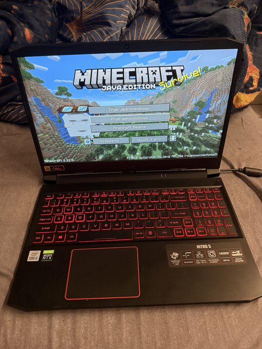 Acer Nitro 5 RTX 3050 / i5 / 16GB / SSD 512GB / 144Hz / Win11