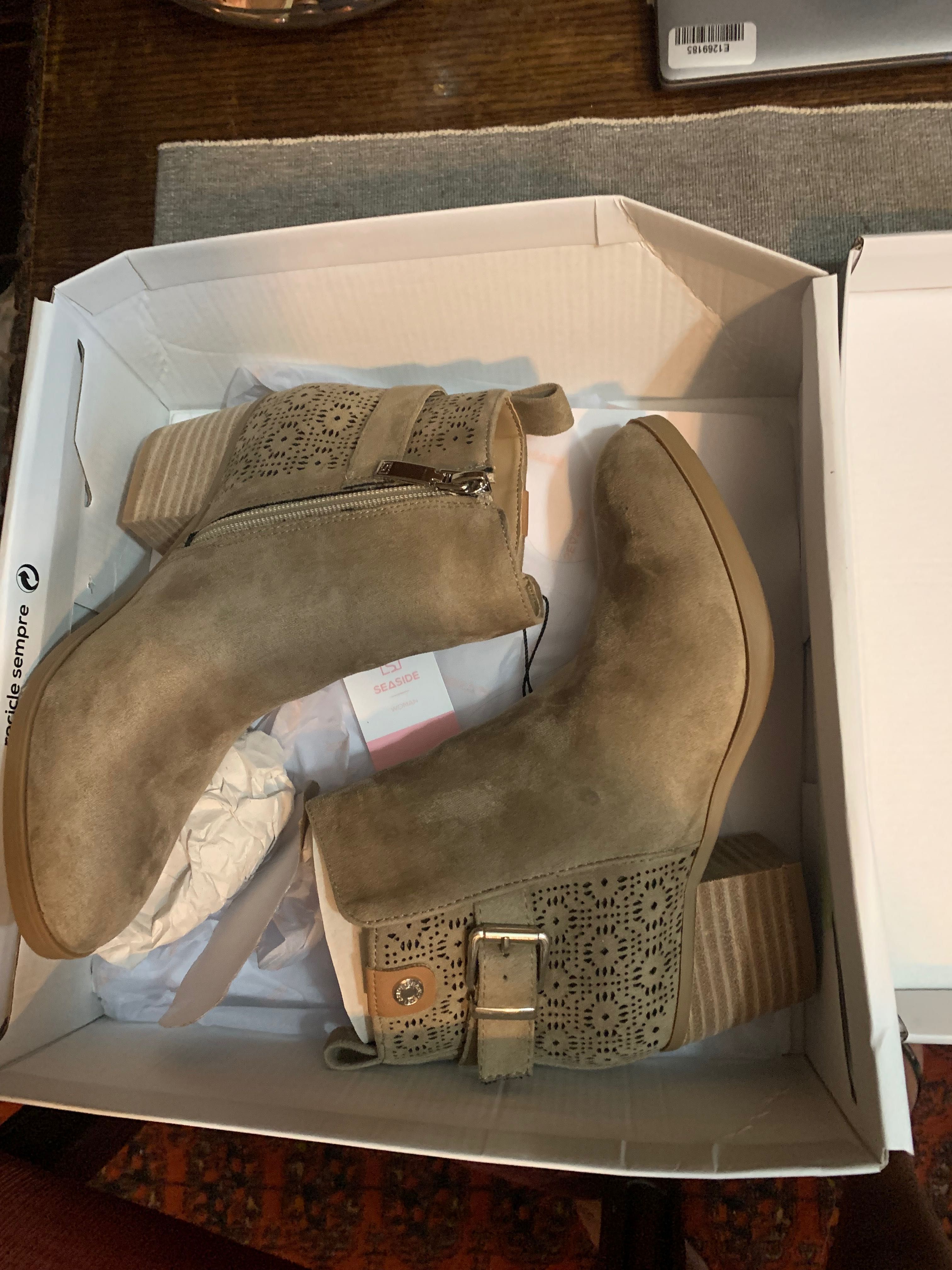 Botins bejes tam 36