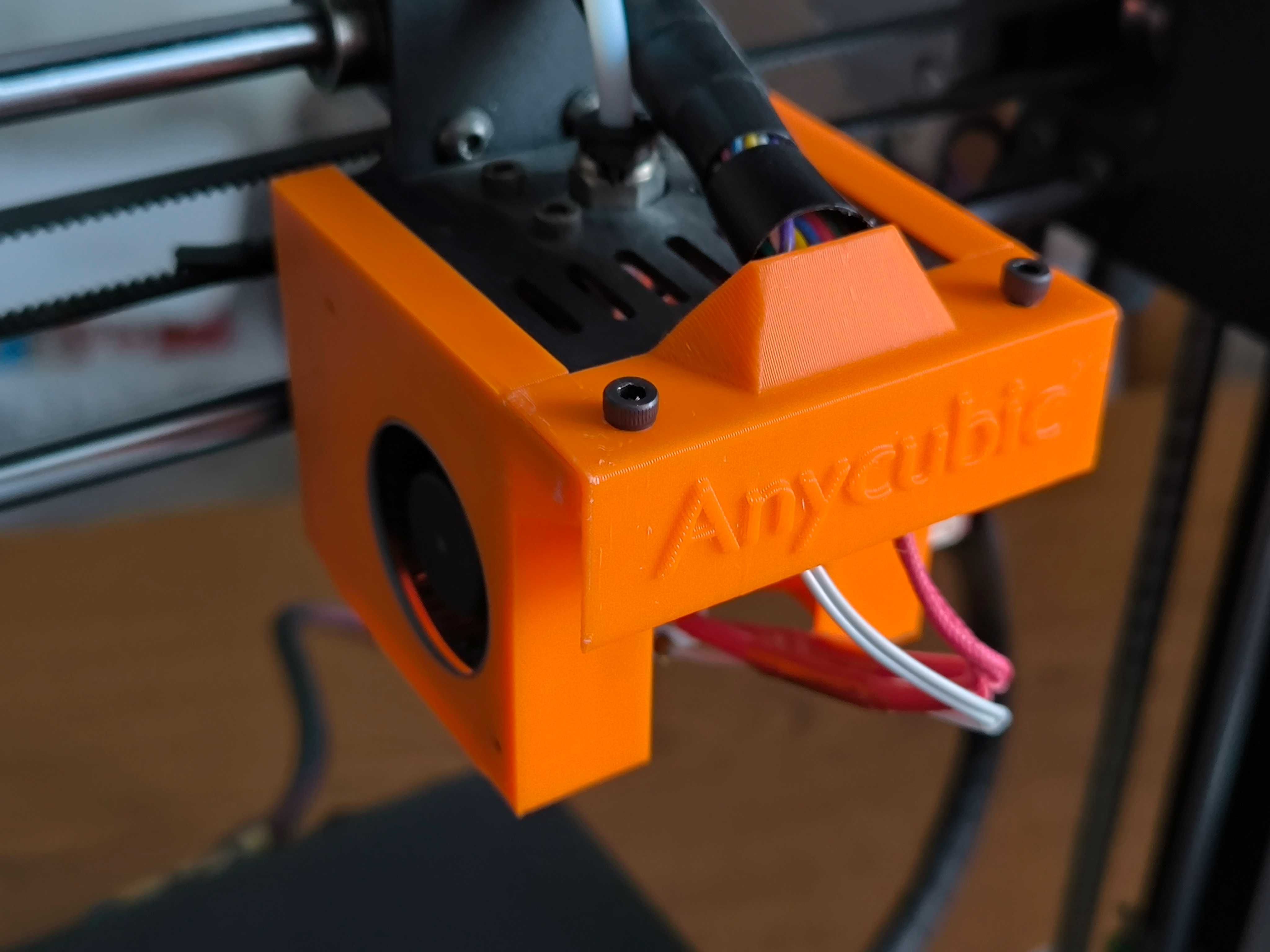 Drukarka 3D Anycubic I3 Mega, po mocnym tuningu.