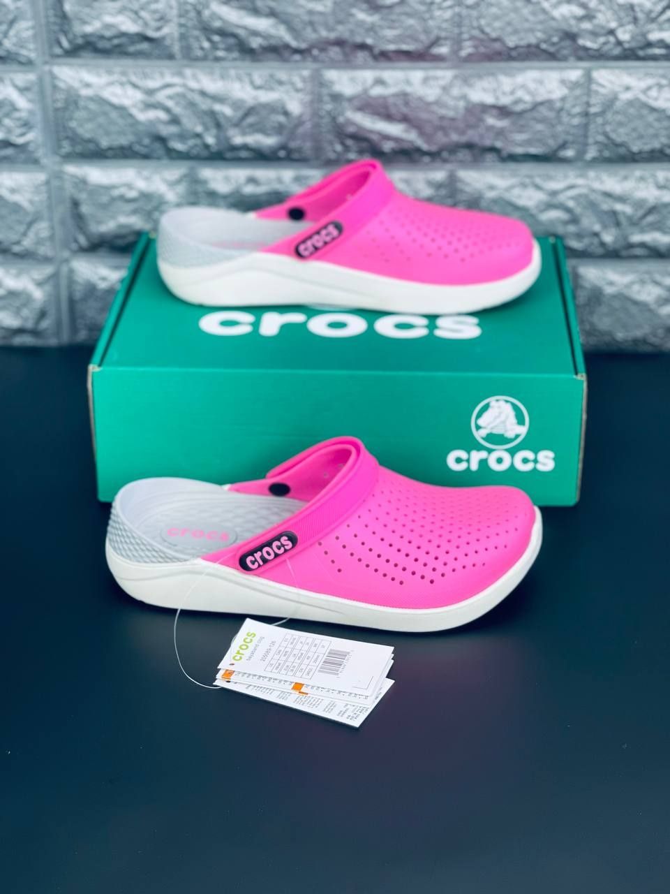 ЖЕНСКИЕ кроксы Crocs шлёпанцы Крокс розового цвета 36-41