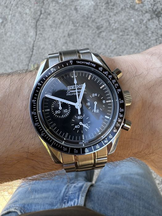 Seiko Speedmaster Mod - Homage Omega Speedmaster