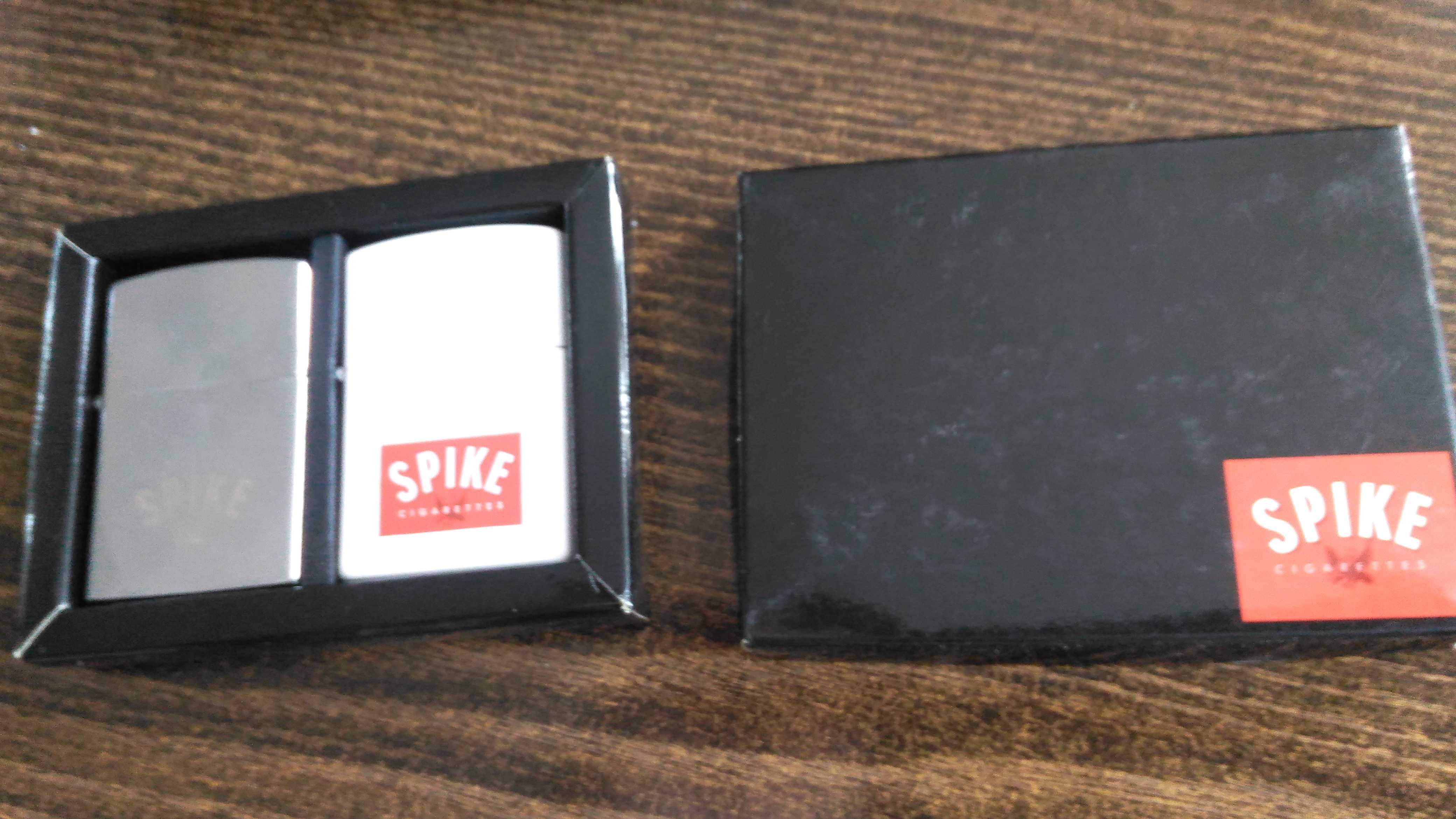 zapalniczka zippo spike 2szt w pudełku , nie używane +gratis