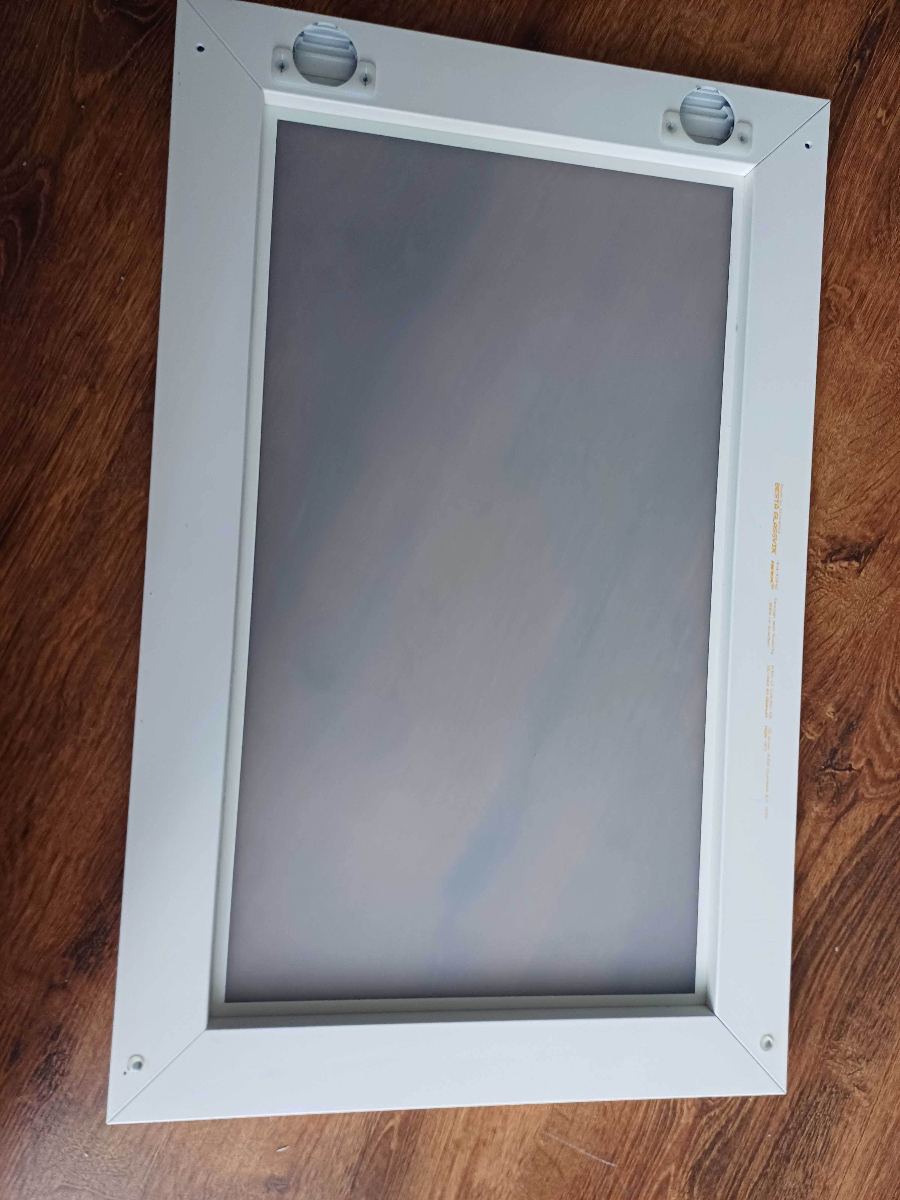 Ikea Besta Szklane fronty drzwiczki do mebli systemowych 60x38 cm.