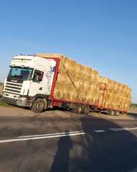 Sucha słoma pszenna w belach kostkach ciuchach paczki **transport **