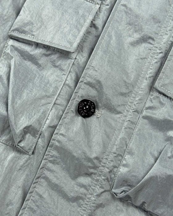 Куртка STONE ISLAND 41620 Nylon Metal Watro-Tc In Econyl Lead Grey