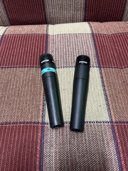 2 x mikrofon Shure SM 57 + pokrowiec