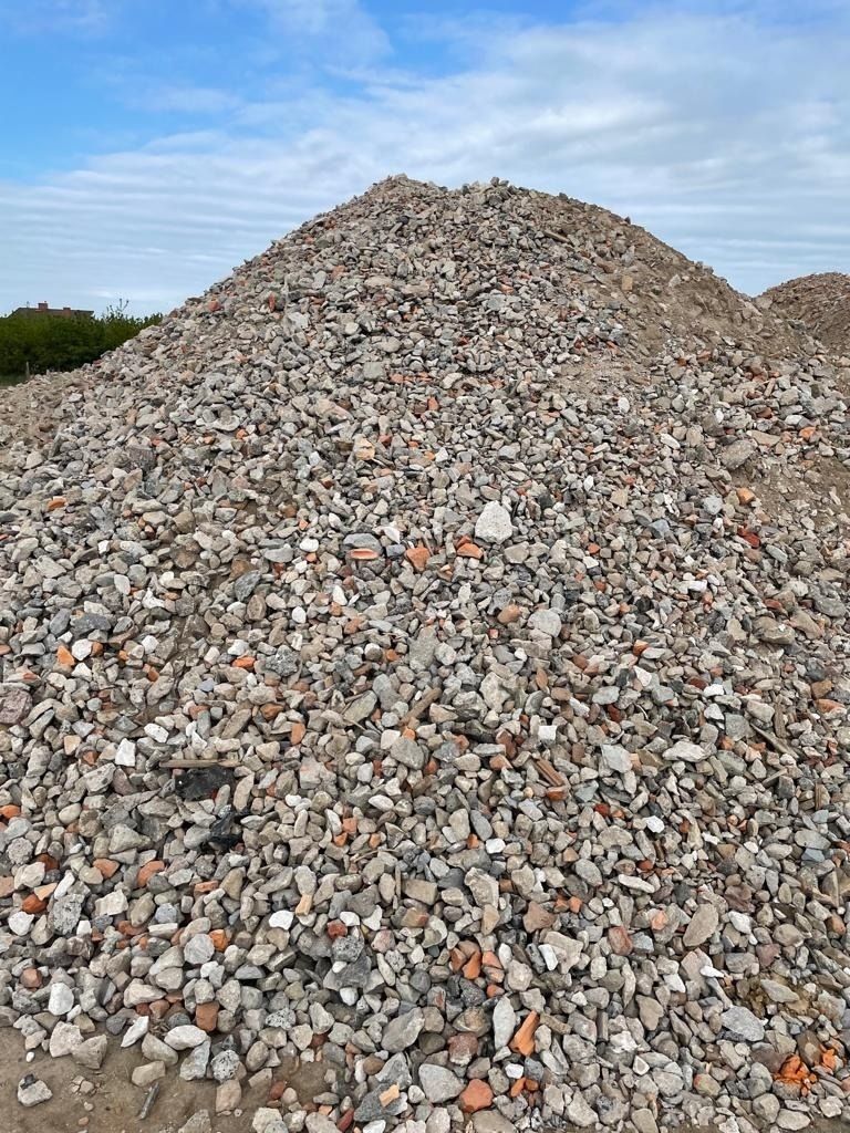 Gruz betonowy kruszony