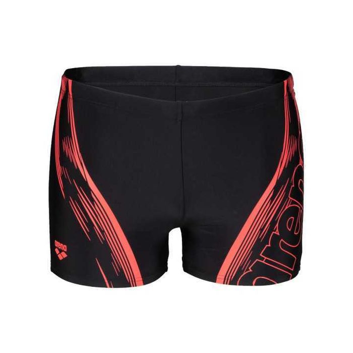 Bokserki Kąpielowe ARENA 3XL D9 (UK42) Graphic Black Męskie Sznurek