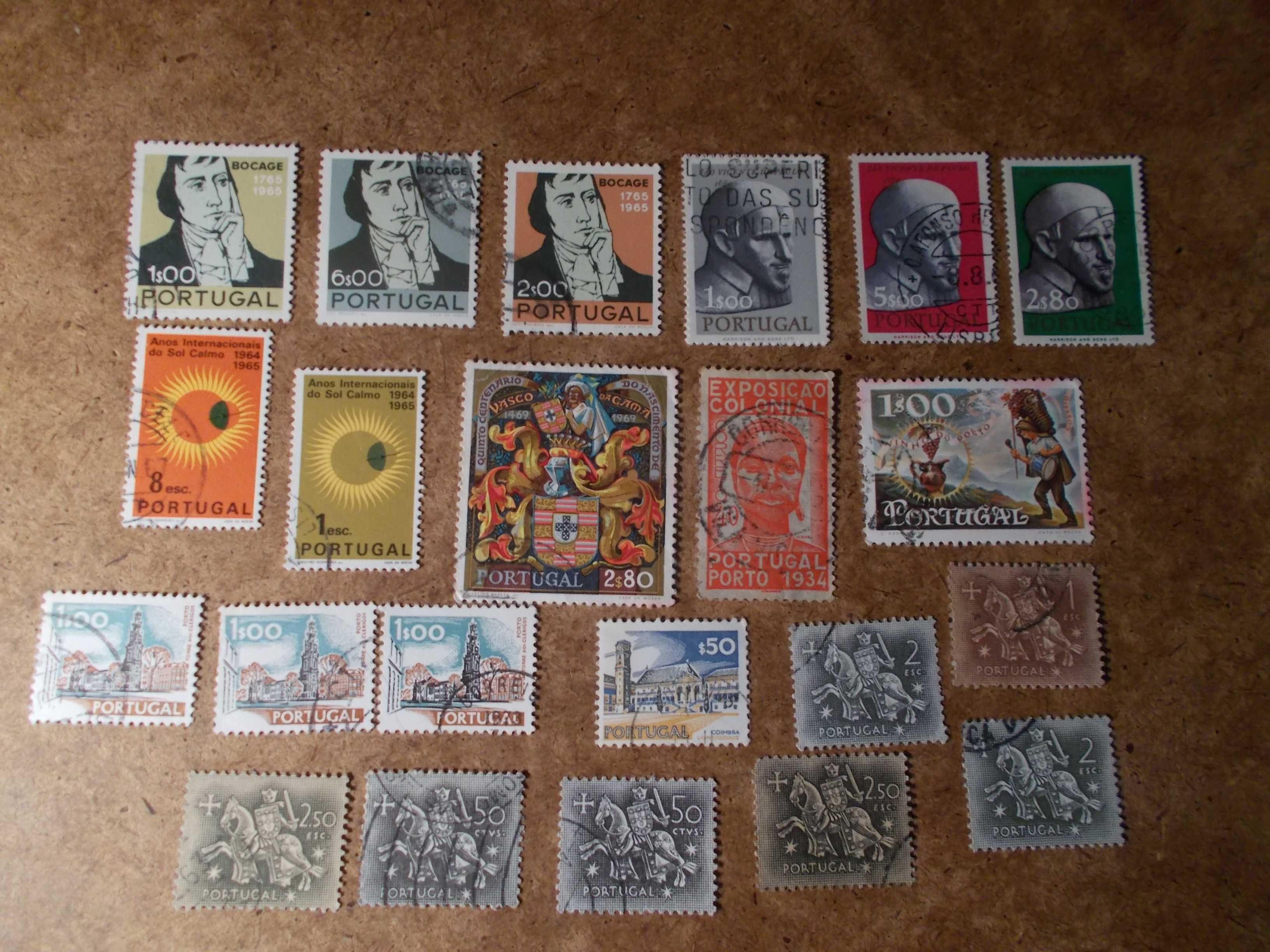 165 selos de Portugal