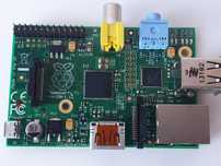 Raspberry Pi, model B, 512 MB RAM + кабель