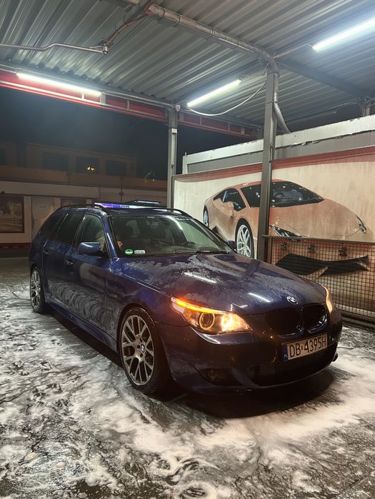 Sprzrdam bmw e61 535d Grzane fotele masaz wentylacja