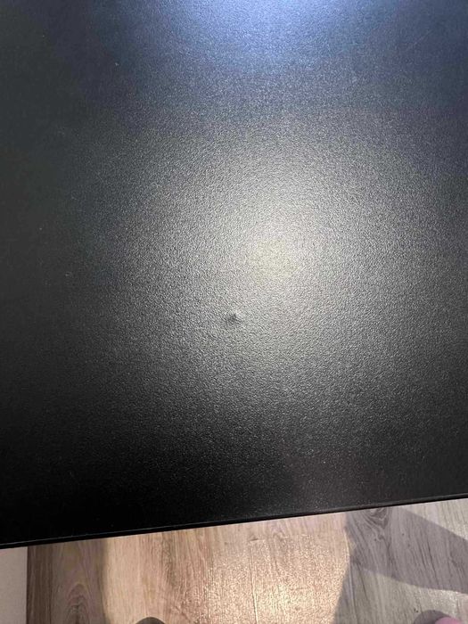 Biurko VOX duże, czarno-białe