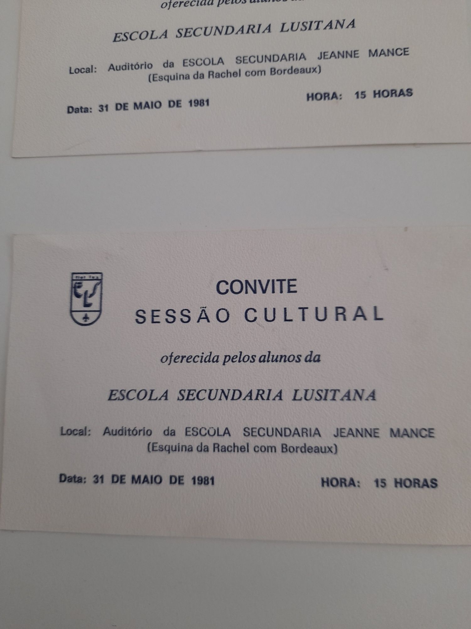 Convites 1981/1998