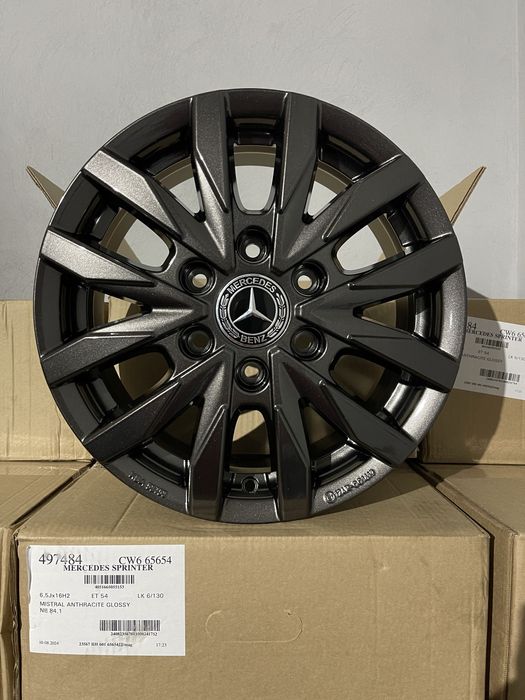 Диски Нові.  Мерседес Спрінтер. 906-907.   R16/6/130