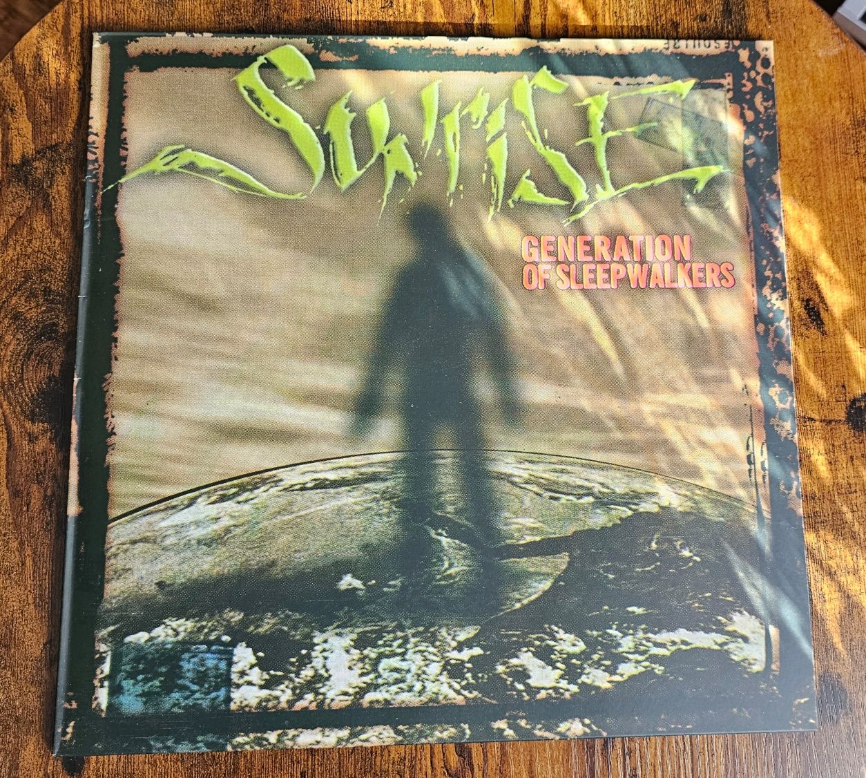 SUNRISE - "Generation of Sleepwalkers" hc, hardcore, czarny winyl