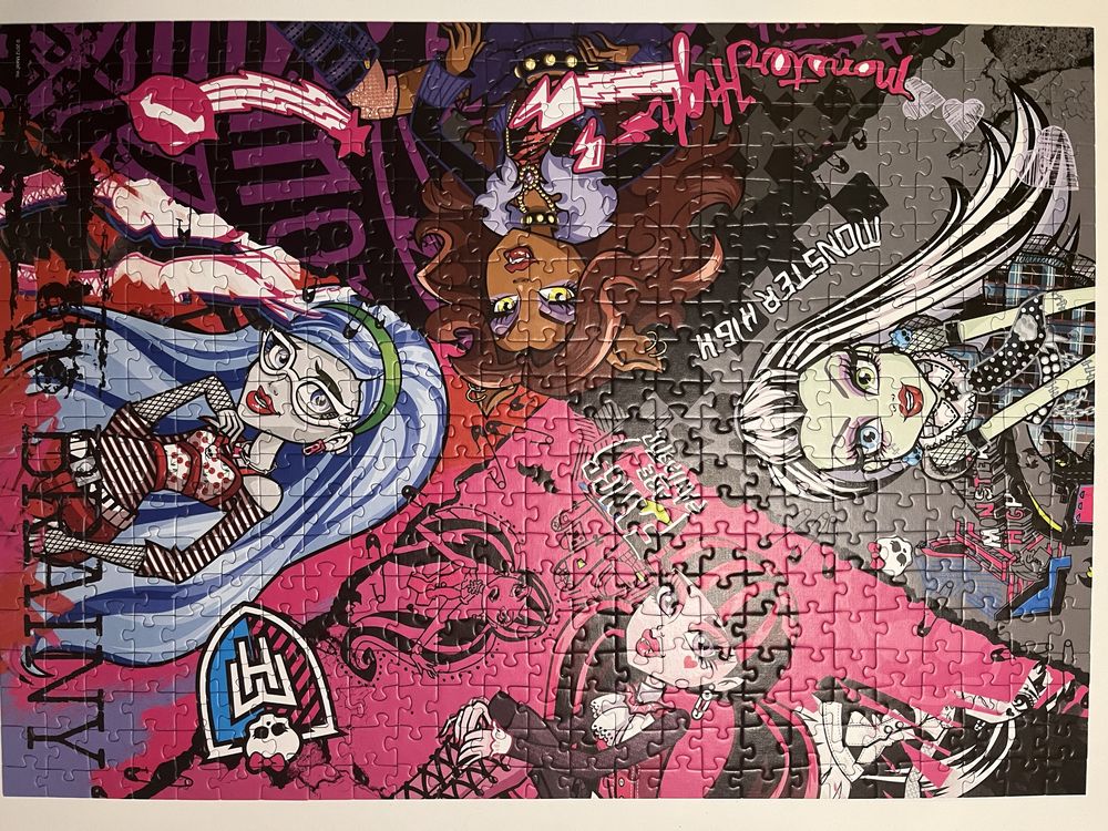 Puzzle monster high 500 elementów