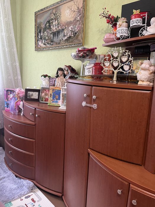 Модульна вітальня, Стенка , шафа, комод , вітальня «орбіта»