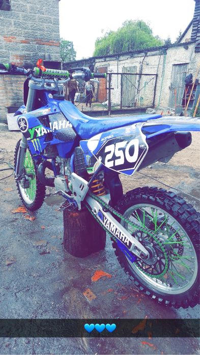Cross Yamaha Yz 250