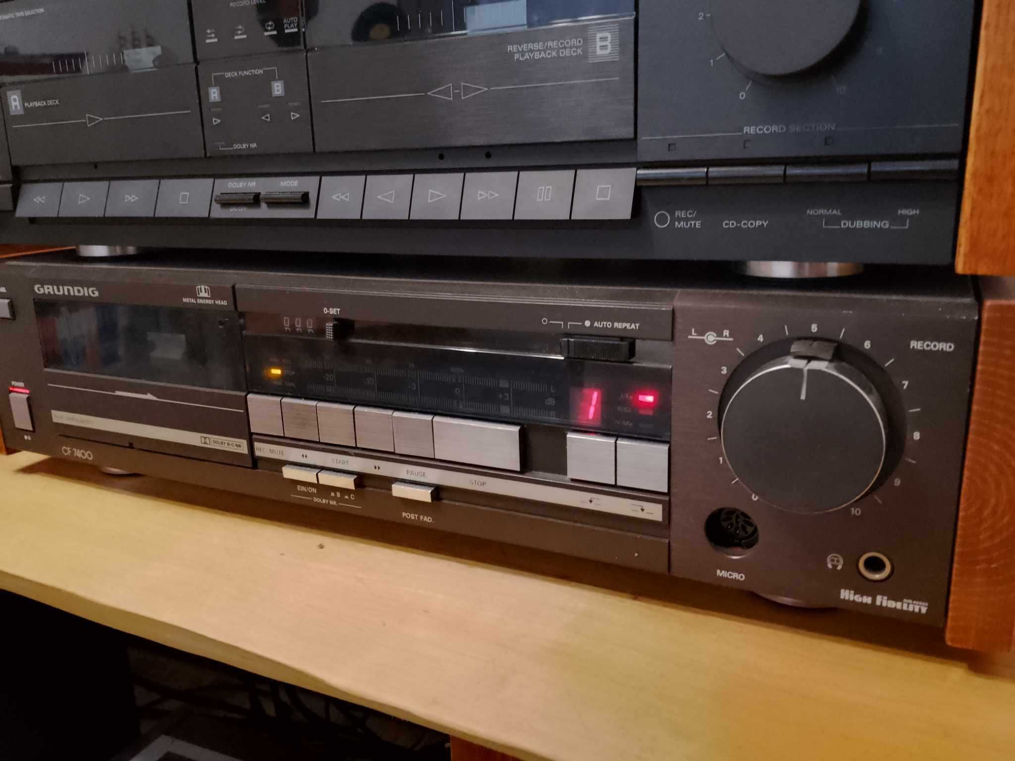 Magnetofon Deck Grundig CF 7400