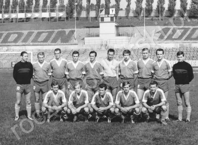 Pocztówka - Sezon 1969/70 GKS Zagłębie Wałbrzych