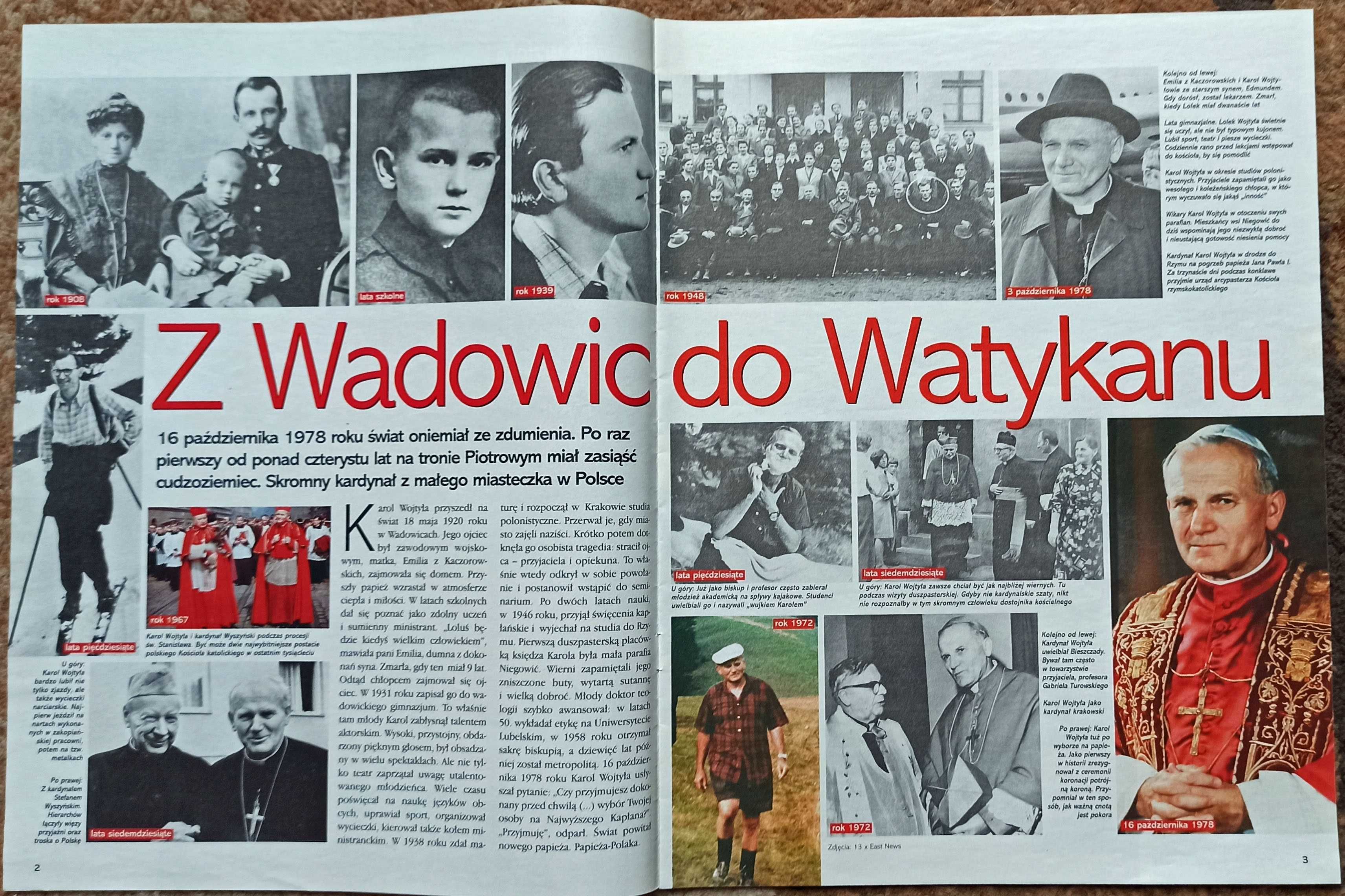 Z życia wzięte  Wydanie specjalne Nr5/2005  Jan Paweł II