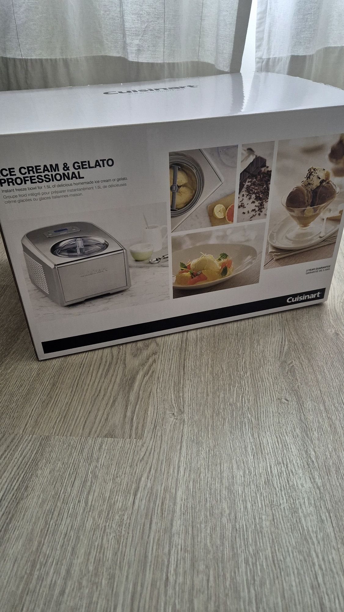 Máquina de Gelado Cuisinart