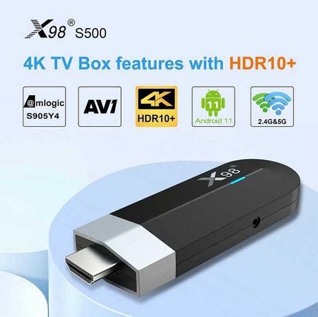 x98 s500 SmartTV stick  (4/32) AndroidTV!