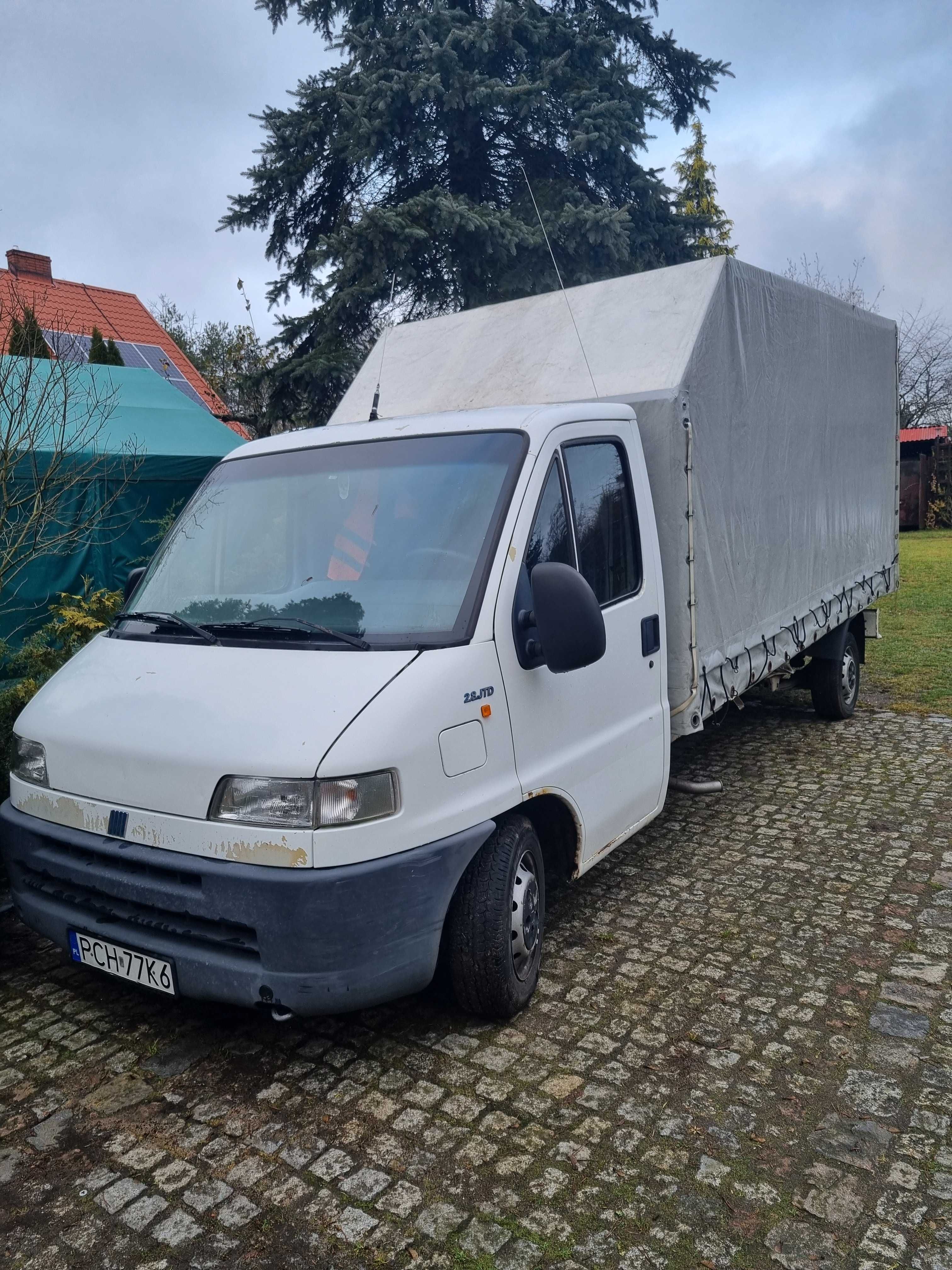 2001 Fiat Ducato 2.8 jtd laweta plandeka